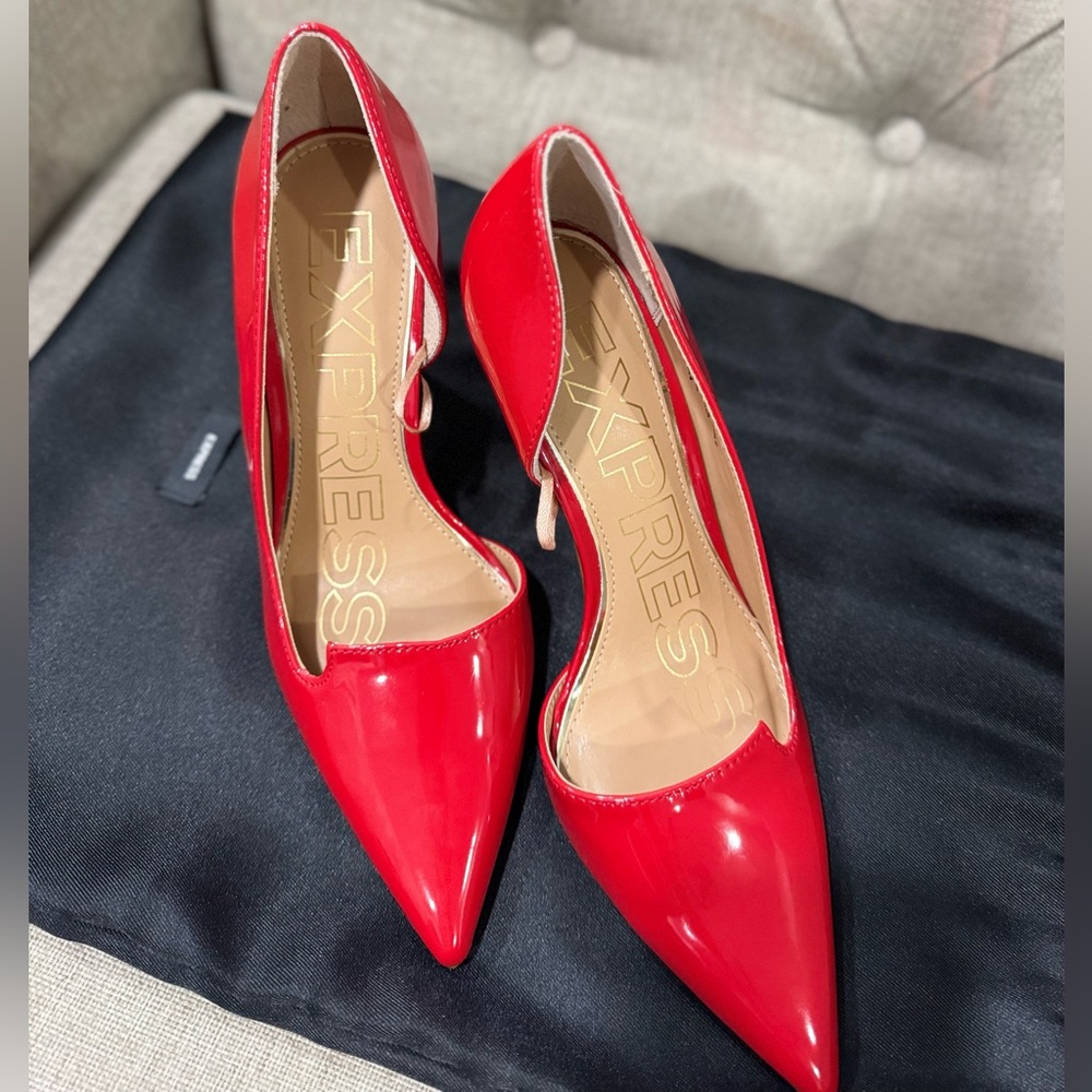 Express Women's Red Heels